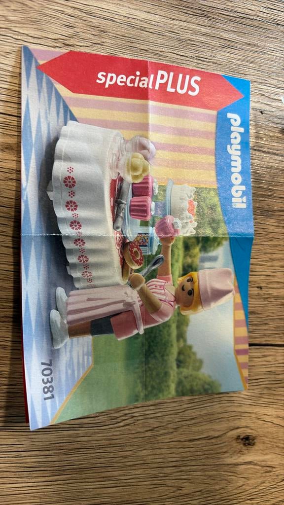 Playmobil banketbakker met toetjes, Ophalen, Complete set
