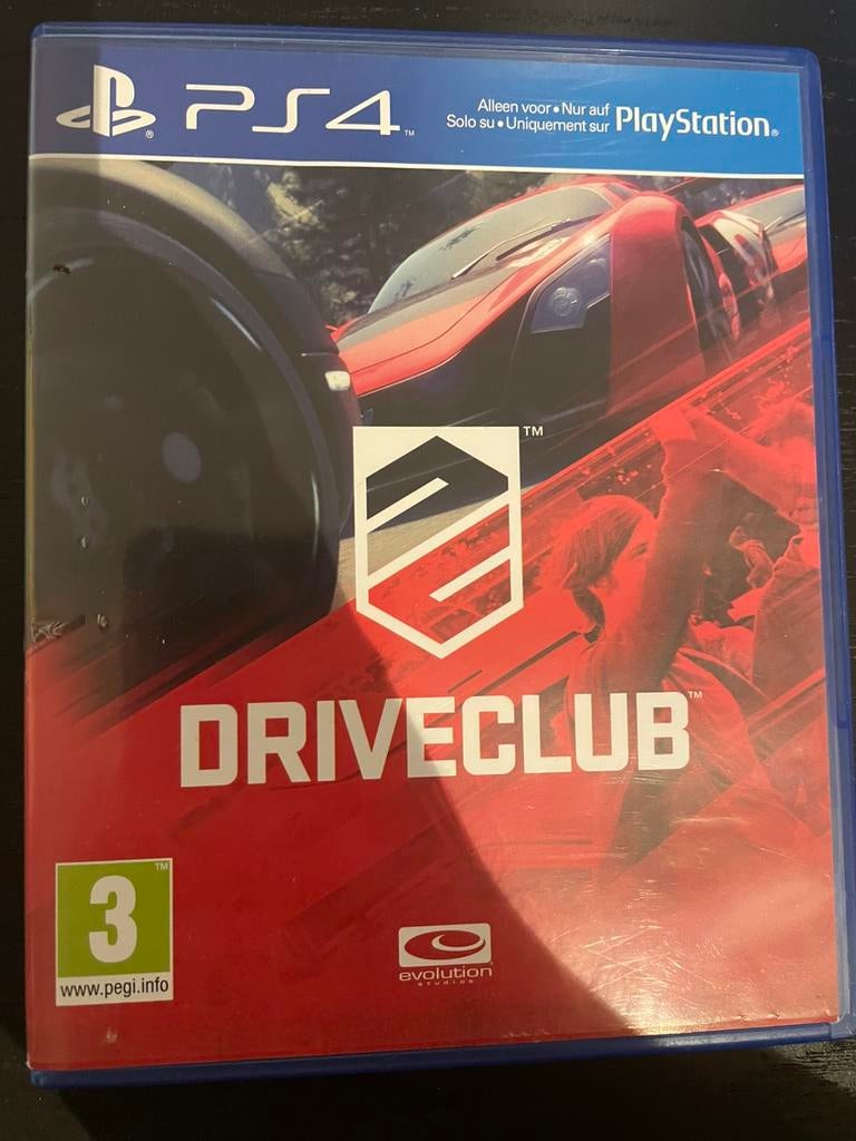 Driveclub, PS4, Games en Spelcomputers, Games | Sony PlayStation 4, Ophalen, Online, 1 speler, Racen en Vliegen