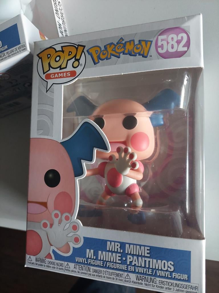 Pop Funko Pokemon MR MIME 582, Enlèvement ou Envoi