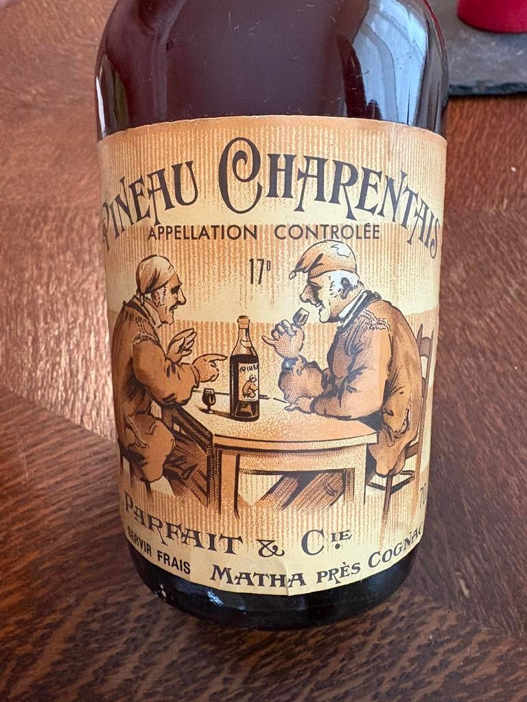 Vintage Pineau des Charentes – C. Parfait & Cie – zeldzaam, Collections, Vins, Comme neuf, Enlèvement