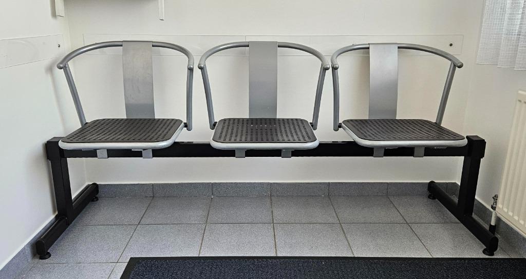 wachtzaalstoelen, Receptie of Entree, Ophalen, Gebruikt, Stoel