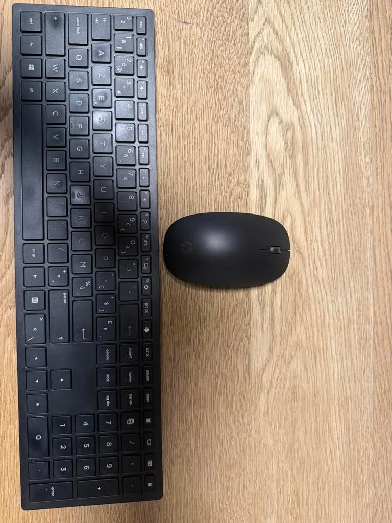 Draadloze muis en toetsenbord HP, Ophalen, Zo goed als nieuw