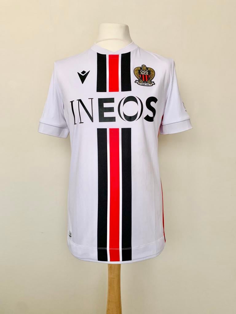 OGC Nice 2022-2023 Away Sofiane Diop match issue Ineos shirt, Maat M, Ophalen of Verzenden, Gebruikt, Shirt