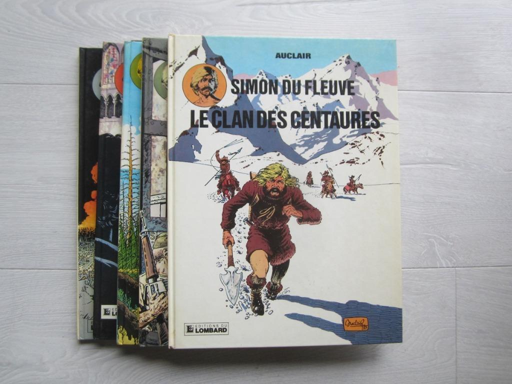 Simon du fleuve - Titres et prix dans la description, Meerdere stripboeken, Ophalen of Verzenden, Zo goed als nieuw, Auclair