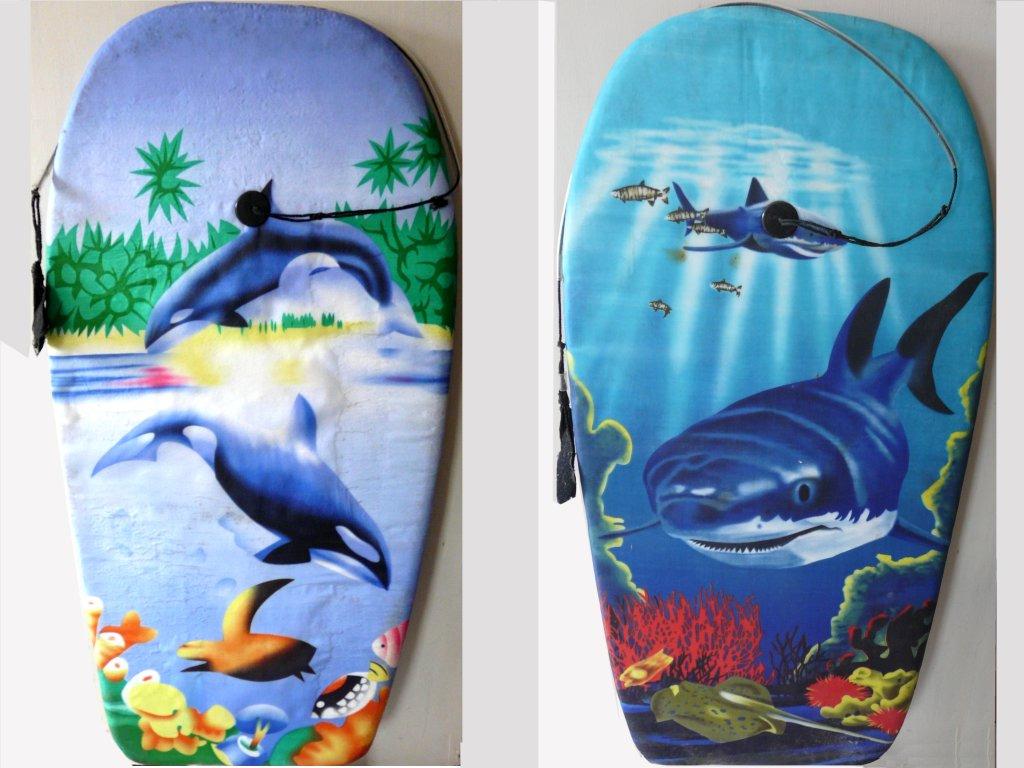 2 planches de bodyboard pour enfant, Enlèvement, Comme neuf