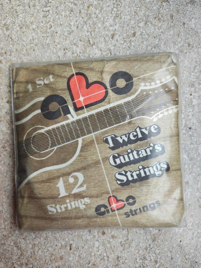 Set de 12 cordes guitare, marque ABO, Enlèvement ou Envoi, Neuf, Guitare acoustique