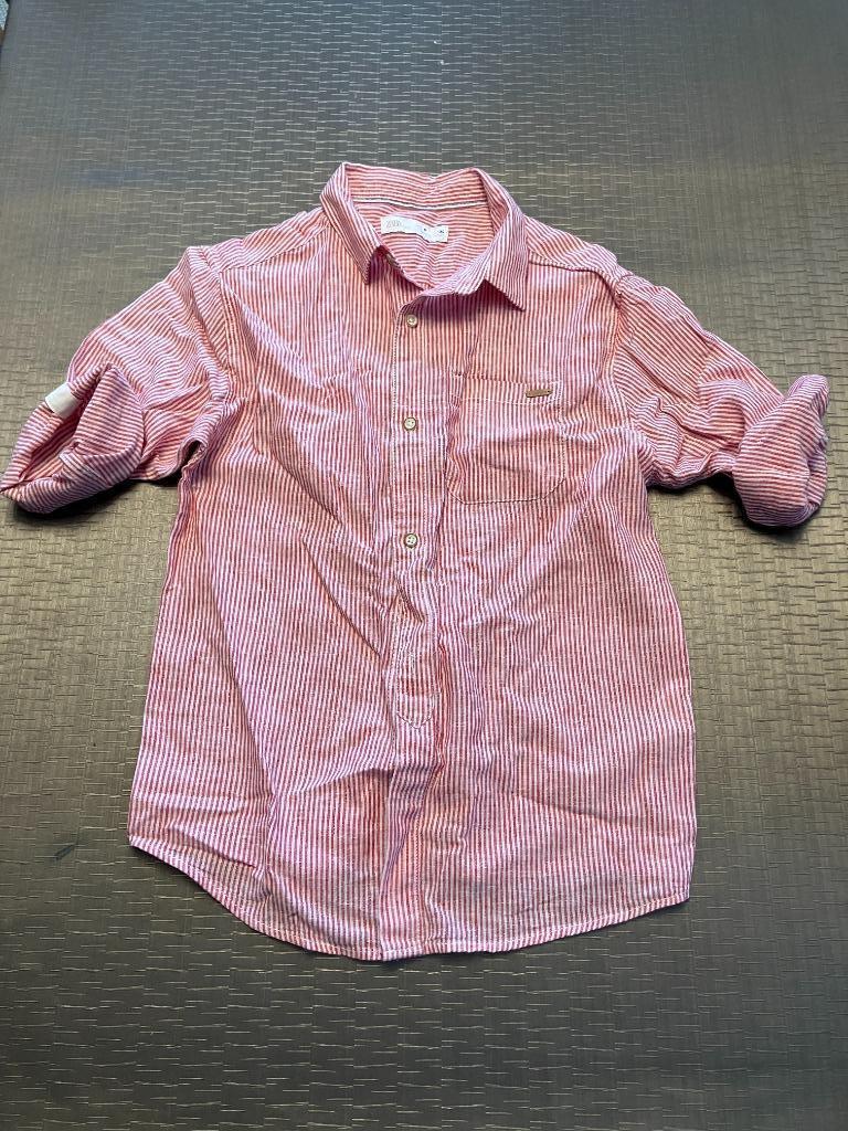 Hemd Zara - maat 134, Enfants & Bébés, Vêtements enfant | Taille 134, Garçon, Enlèvement ou Envoi, Chemise ou Chemisier, Comme neuf
