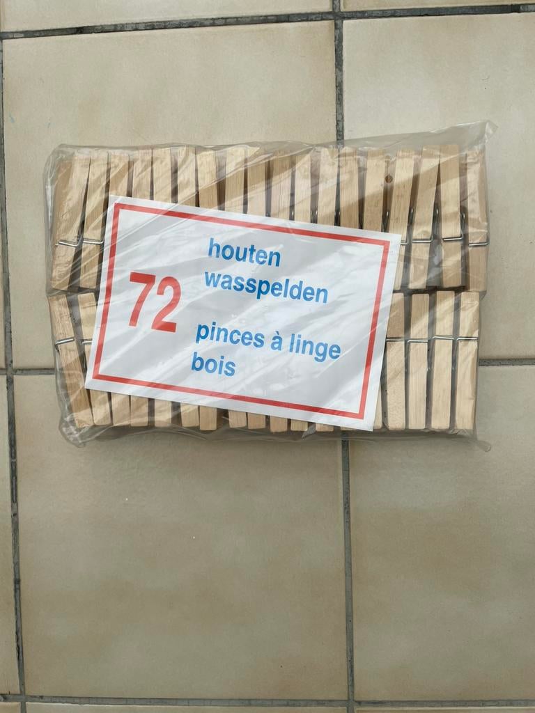 Wasspelden, Ophalen of Verzenden, Nieuw, Hout, Volwassenen