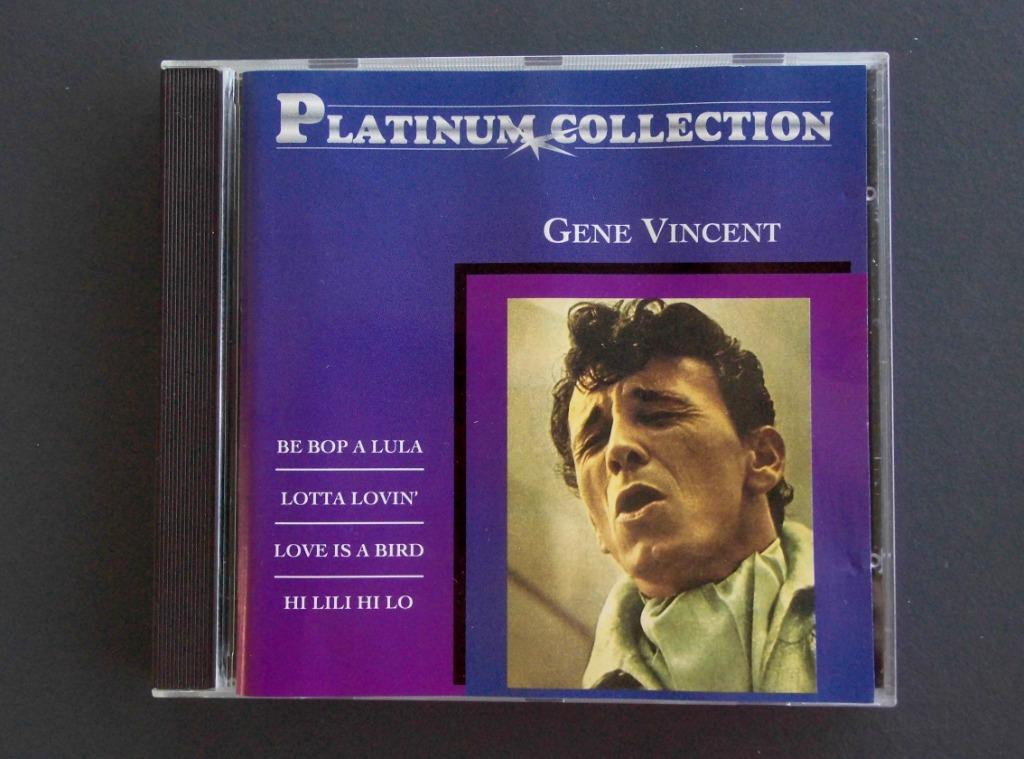 Platinum-collectie met 2 cd's van Boone & Gene Vincent, Ophalen of Verzenden, Zo goed als nieuw