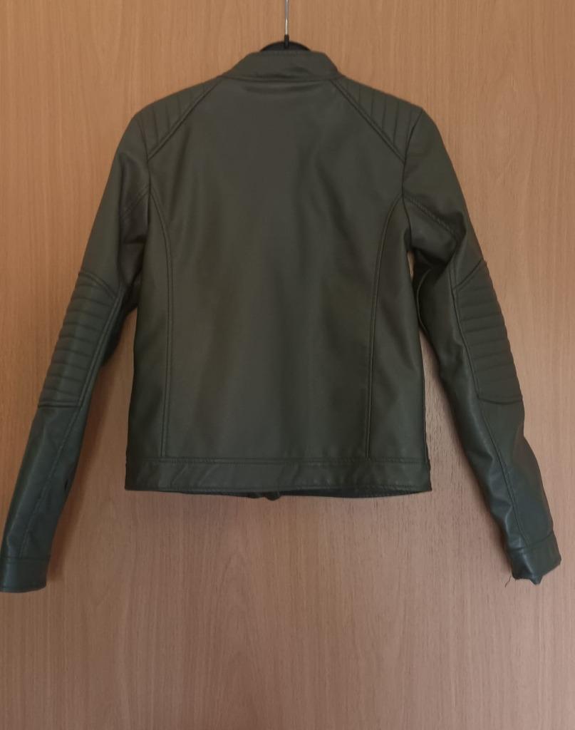 Veste imitation cuir fille 14 ans (158), Enlèvement ou Envoi, Comme neuf, Fille, Pull ou Veste