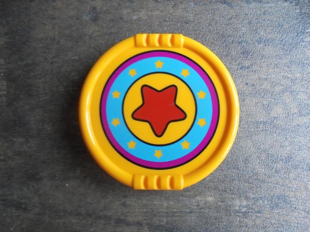 Lego Duplo Utensil Disk with Star Pattern (zie foto's) 3, Kinderen en Baby's, Ophalen of Verzenden, Gebruikt, Losse stenen, Duplo