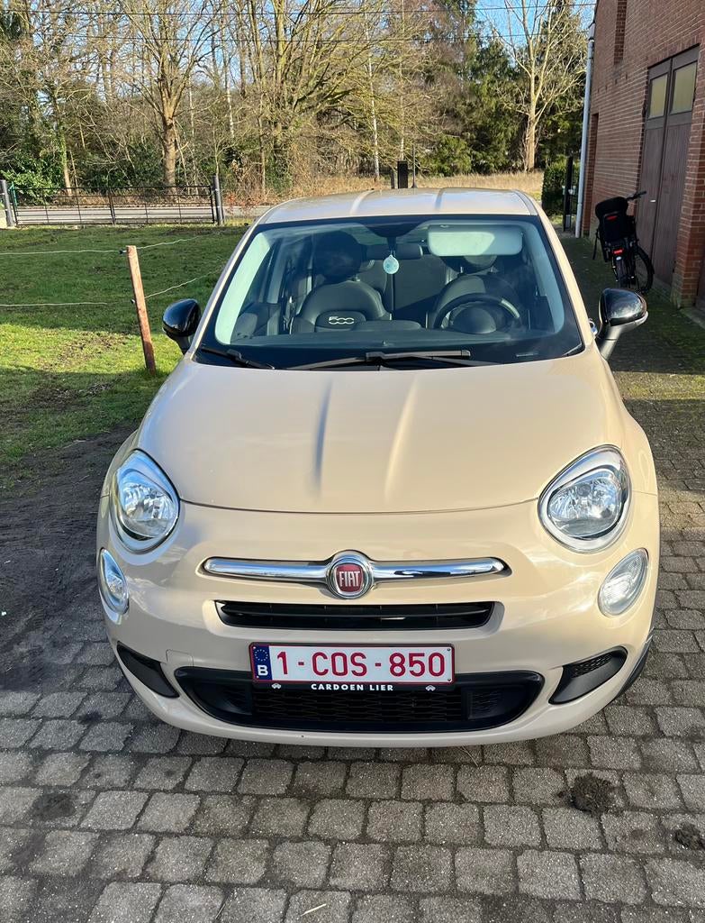 Fiat 500x crèmekleur (2018), Autos, Achat, Euro 6, Boîte manuelle, 500X