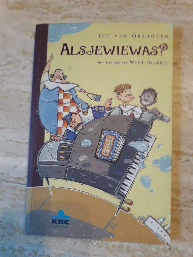 Boek 'ALSJEWIEWAS' van Ivo Orshoven, Boeken, Ophalen of Verzenden, Zo goed als nieuw, Fictie