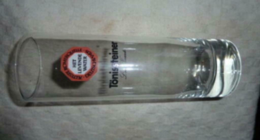 #A glas TÖNISSTEINER ' Het levende water ', Ophalen of Verzenden, Gebruikt, Waterglas
