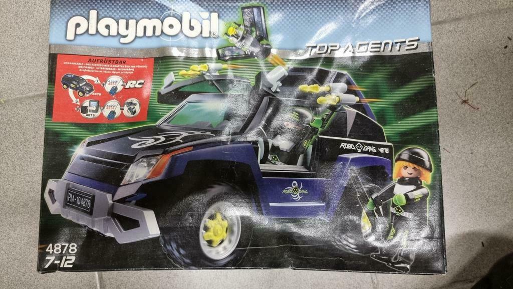 Playmobil 4878 Top Agents Robo Gangster terreinwagen, Ophalen of Verzenden, Zo goed als nieuw