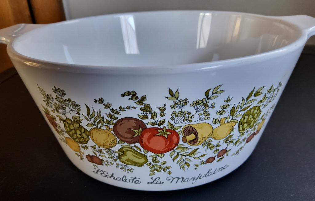 Ovenschotel cachepot vintage super mooi degelijk kwaliteit, Huis en Inrichting, Ophalen of Verzenden, Zo goed als nieuw, Overige materialen