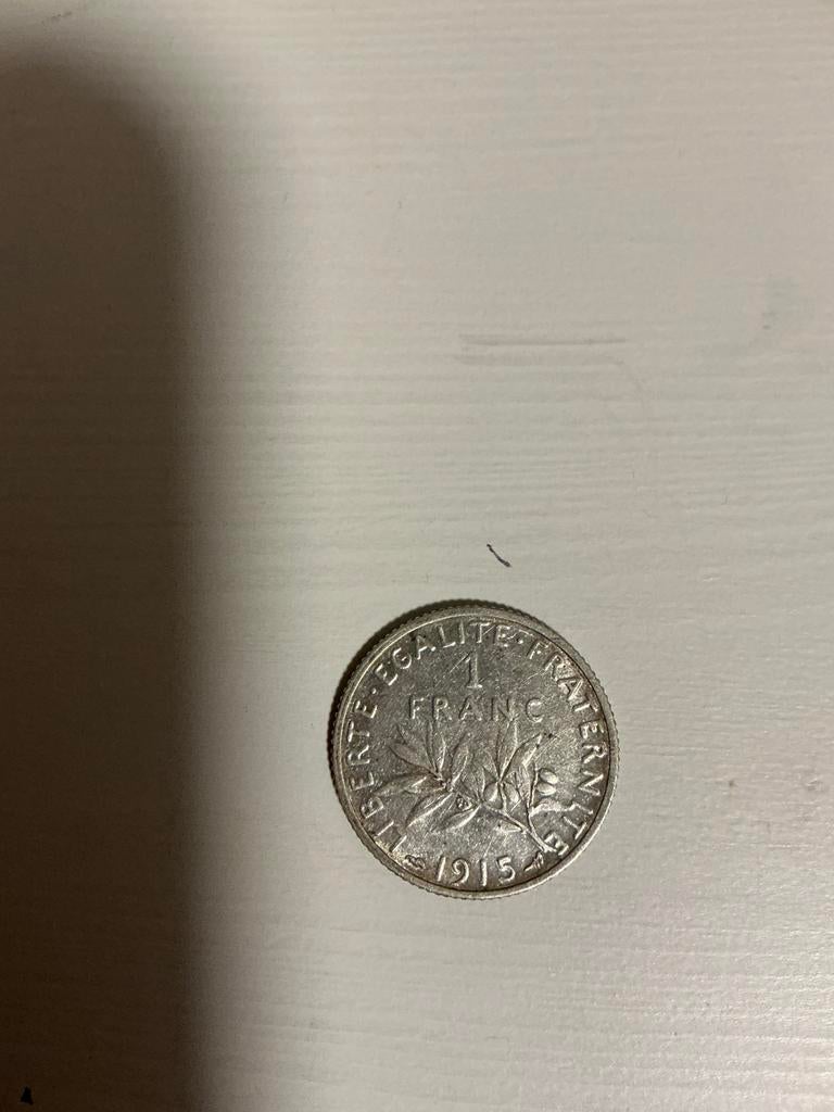 Pièce 1 franc français 1915, Enlèvement ou Envoi