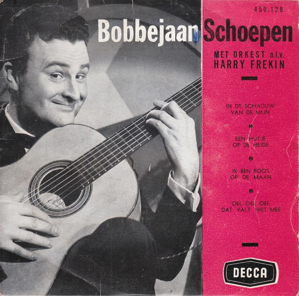 Hutje op de Heide van Bobbejaan Schoepen op EP, Verzenden, 7 inch, Nederlandstalig, EP