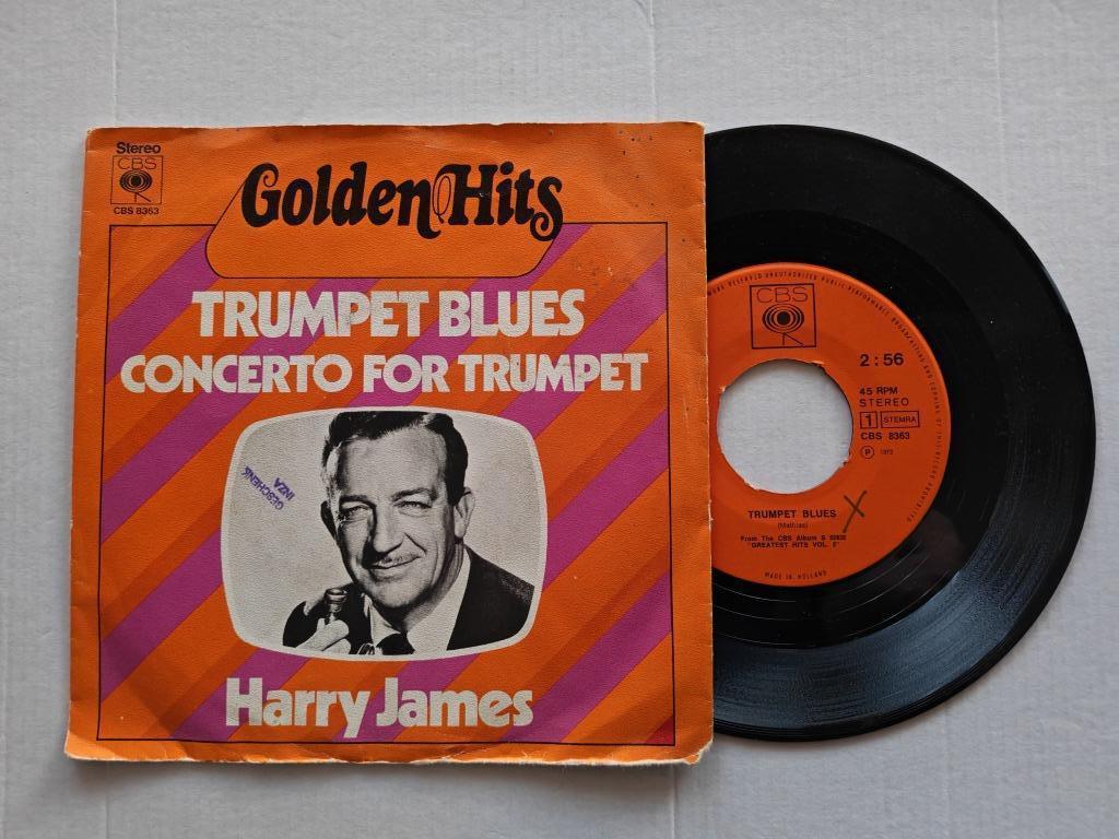HARRY JAMES - Trumpet blues (45t), Ophalen of Verzenden, Zo goed als nieuw, Jazz en Blues