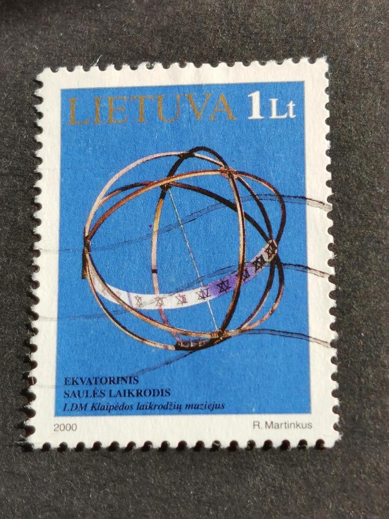 Lituanie 2000 - montres - cadran solaire de Martinkus, Enlèvement ou Envoi, Autres pays, Affranchi