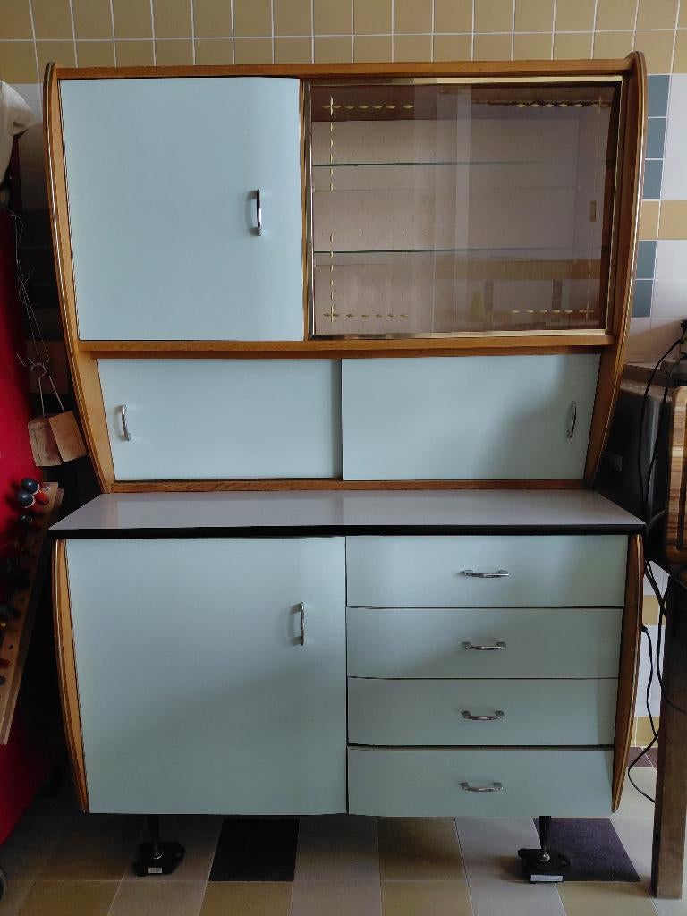 Armoire de cuisine vintage des années 1970, Enlèvement, Maison et Meubles
