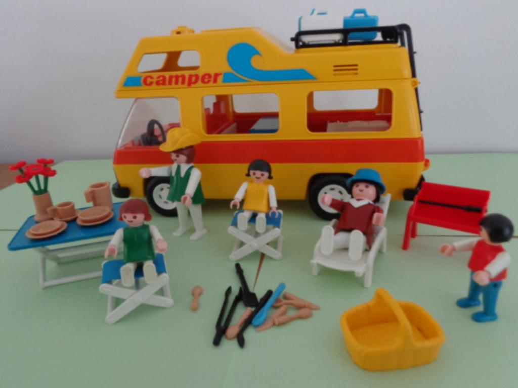 Playmobil Camping car 3148 - année 1977, Enlèvement ou Envoi, Comme neuf, Ensemble complet