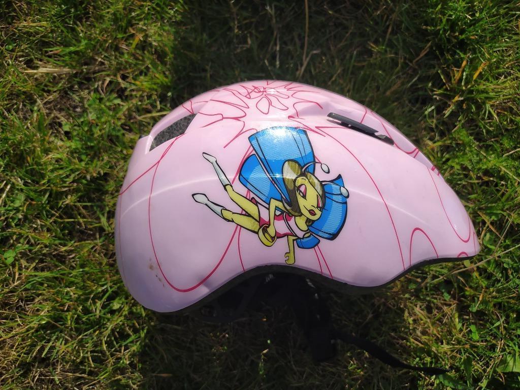 Uvex kid 2 helm roze fee, Ophalen, Gebruikt