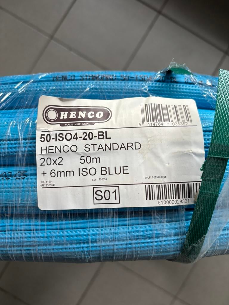Henco 20 met isolatie 6mm 50m, Ophalen, Zo goed als nieuw
