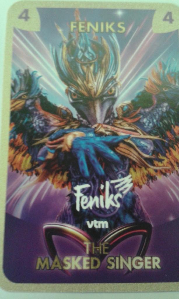 Carte de collection FENIKS Masked Singer 2024, Enlèvement ou Envoi, Neuf