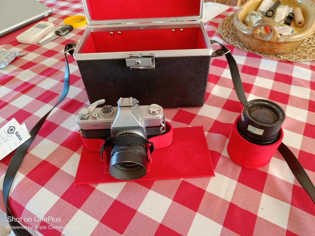 fototoestel Mamiya 500 TL, Enlèvement, Utilisé, Reflex miroir
