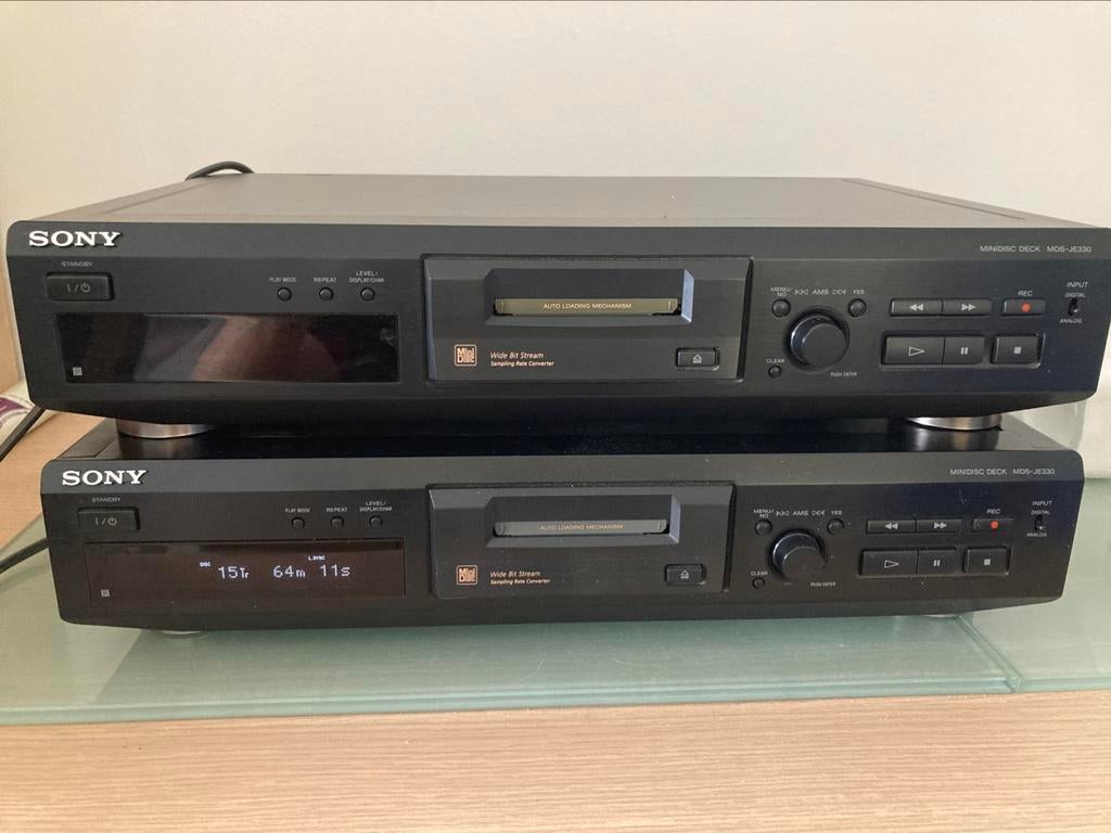 Enregistreurs MD Sony MDS-JE330(derniere), Enlèvement ou Envoi