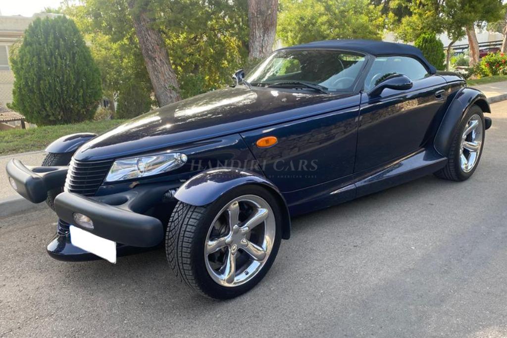 2001 Chrysler Prowler 253 HP € 40000, Automaat, 3500 cc, Blauw, Leder