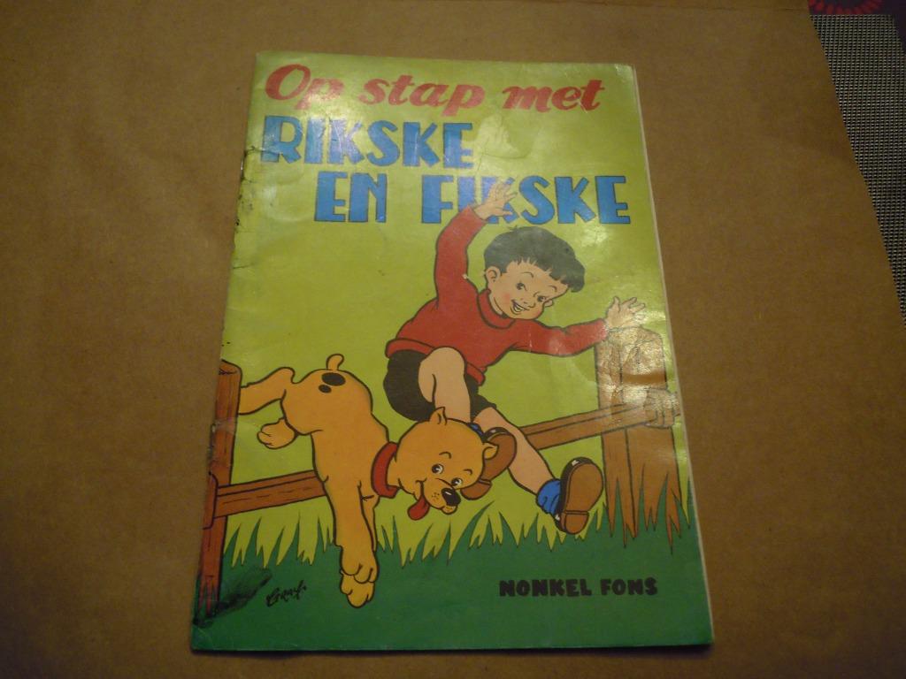 op stap met rikske en fikske, Enlèvement ou Envoi, Une BD, Utilisé, Nonkel Fons