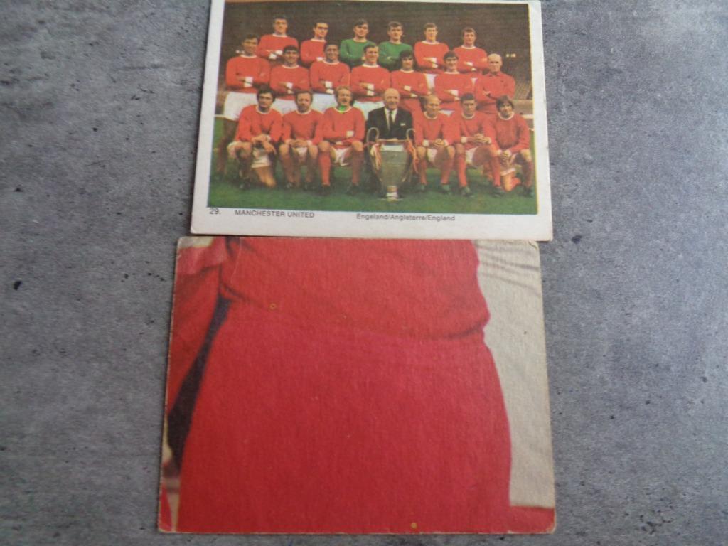 MONTY FOOTBALL CARTE SÉRIE BENFICA PUZZLE MANCHESTER UNT, Enlèvement ou Envoi