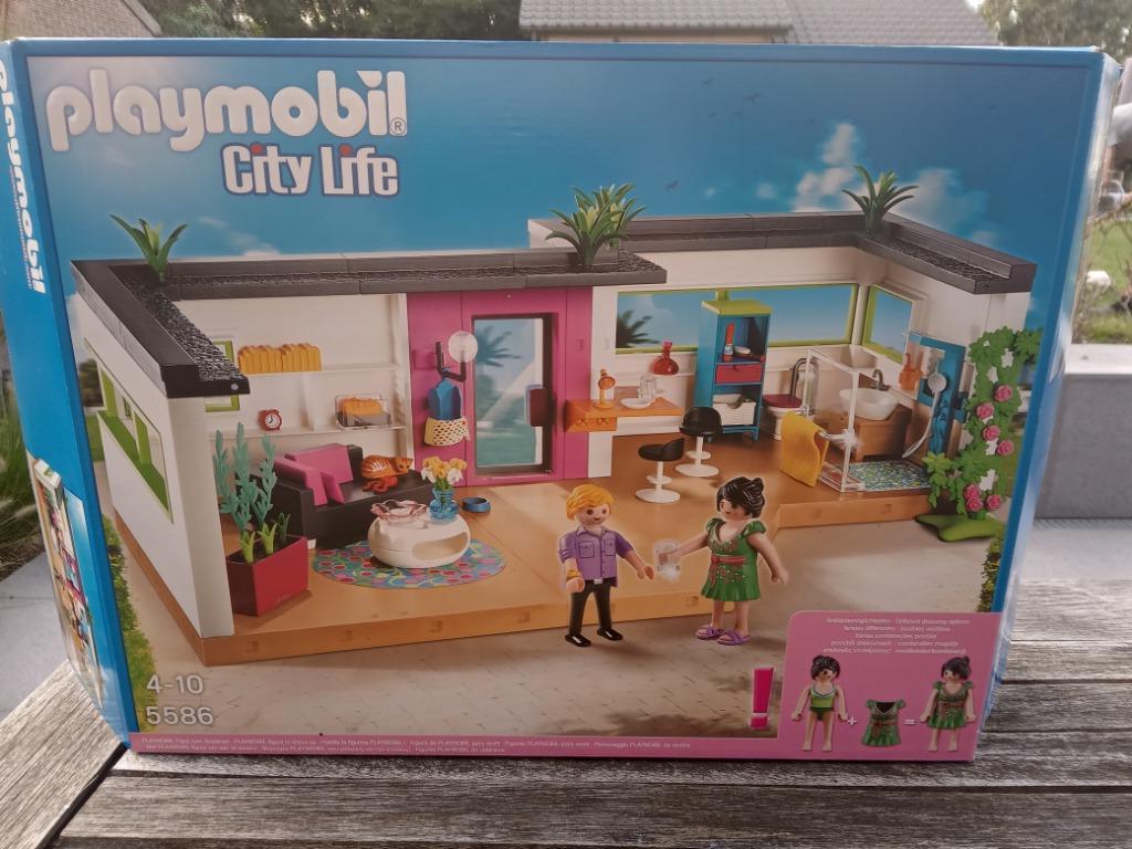 Playmobil City Life 5586 gastenverblijf, Ophalen, Zo goed als nieuw