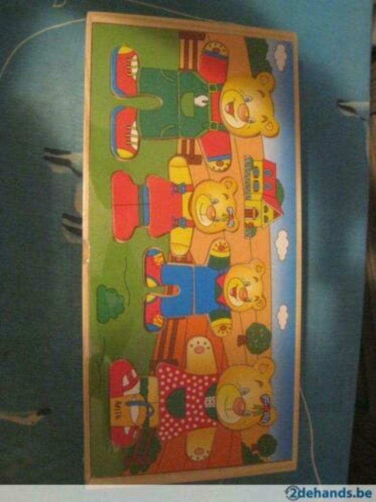 Puzzle avec insert en bois, neuf dans son emballage, Enlèvement ou Envoi, Neuf, Autres types