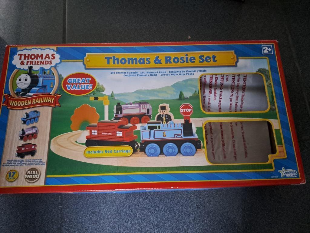 Thomas de trein Thomas en Rosie set, Ophalen of Verzenden, Zo goed als nieuw