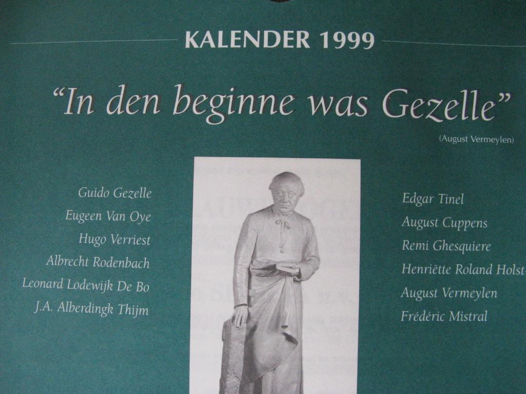 kalender Guido Gezelle, Verzenden