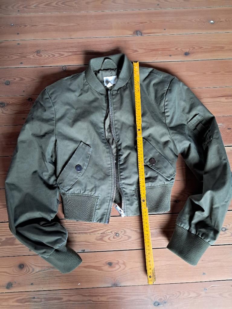 korte jas (navel), Ophalen, H&M, Zo goed als nieuw, Maat 34 (XS) of kleiner