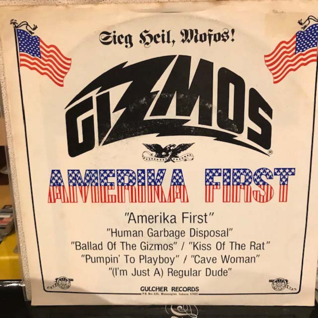 GIZMOS - AMERIKA FIRST 7" SINGLE, Gebruikt, 7 inch, Single, Ophalen of Verzenden