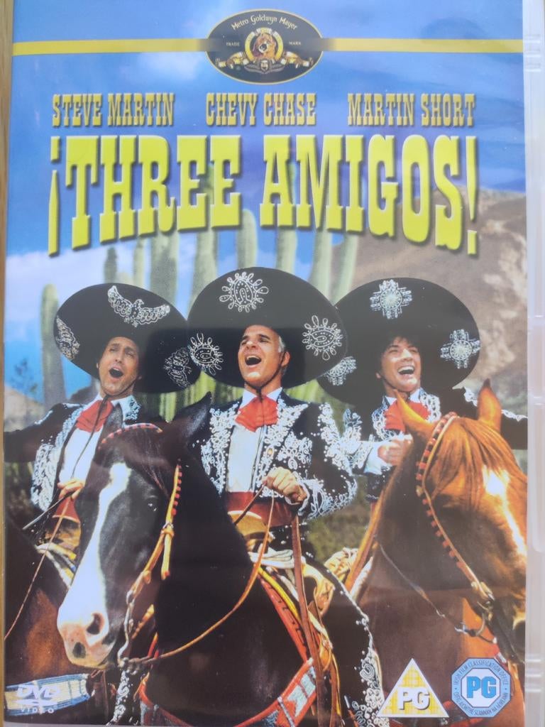 Three Amigos (1986) (Chevy Chase, Martin Short) DVD, Ophalen of Verzenden