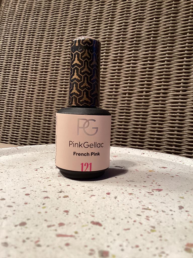 Pink gellak 121 french pink 55g €6,5, Enlèvement ou Envoi, Comme neuf