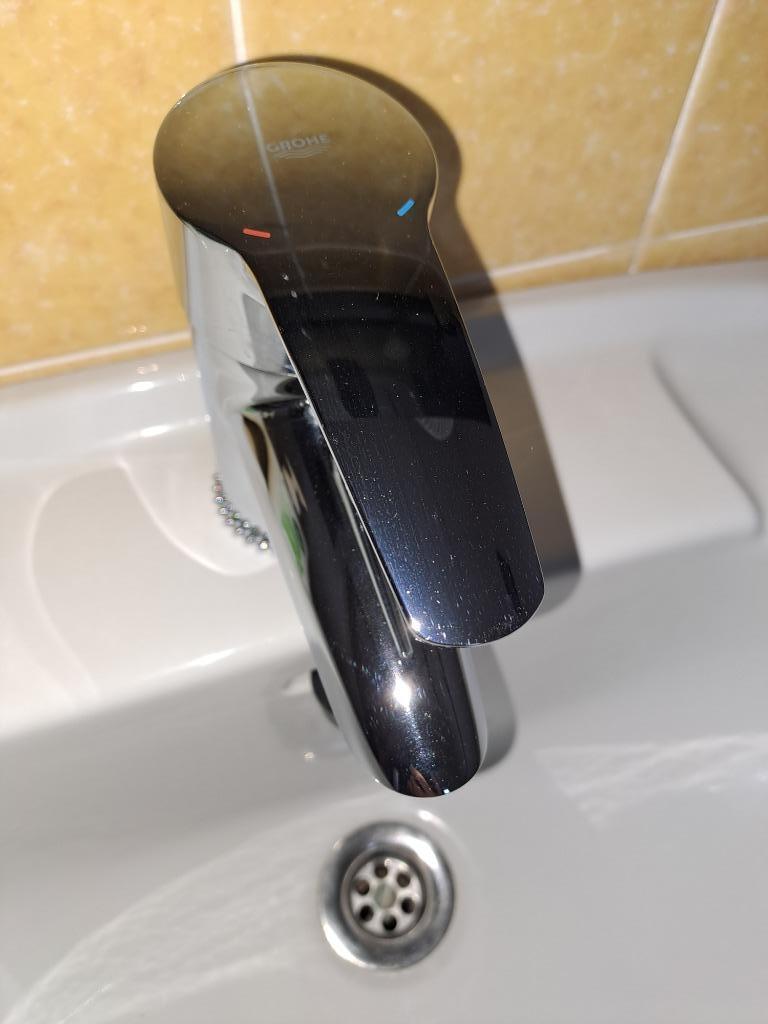 robinet de lavabo, Enlèvement, Comme neuf, Chrome, Robinet