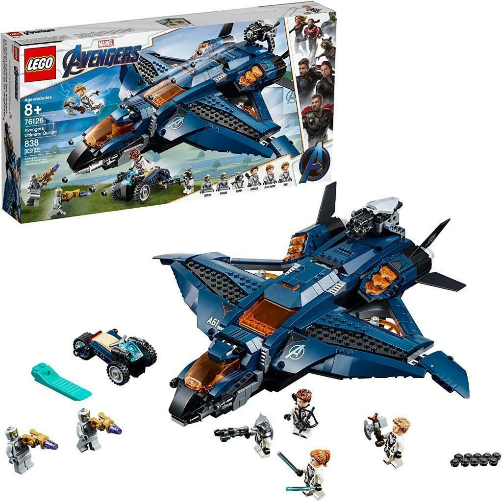 Lego 76126 Avengers Ultimate Quinjet, Enlèvement, Neuf, Ensemble complet, Lego