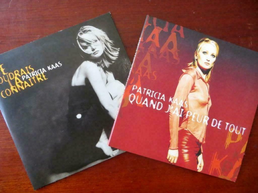 PATRICIA KAAS LOT 2 x CD SINGLES, 2 t/m 5 singles, Verzenden, Overige genres