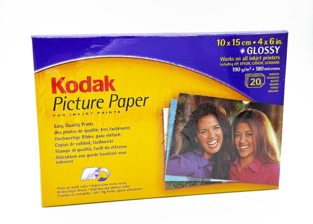 Kodak Glossy fotopapier voor inkjet / 20 vellen / Nieuw, Ophalen of Verzenden, Nieuw
