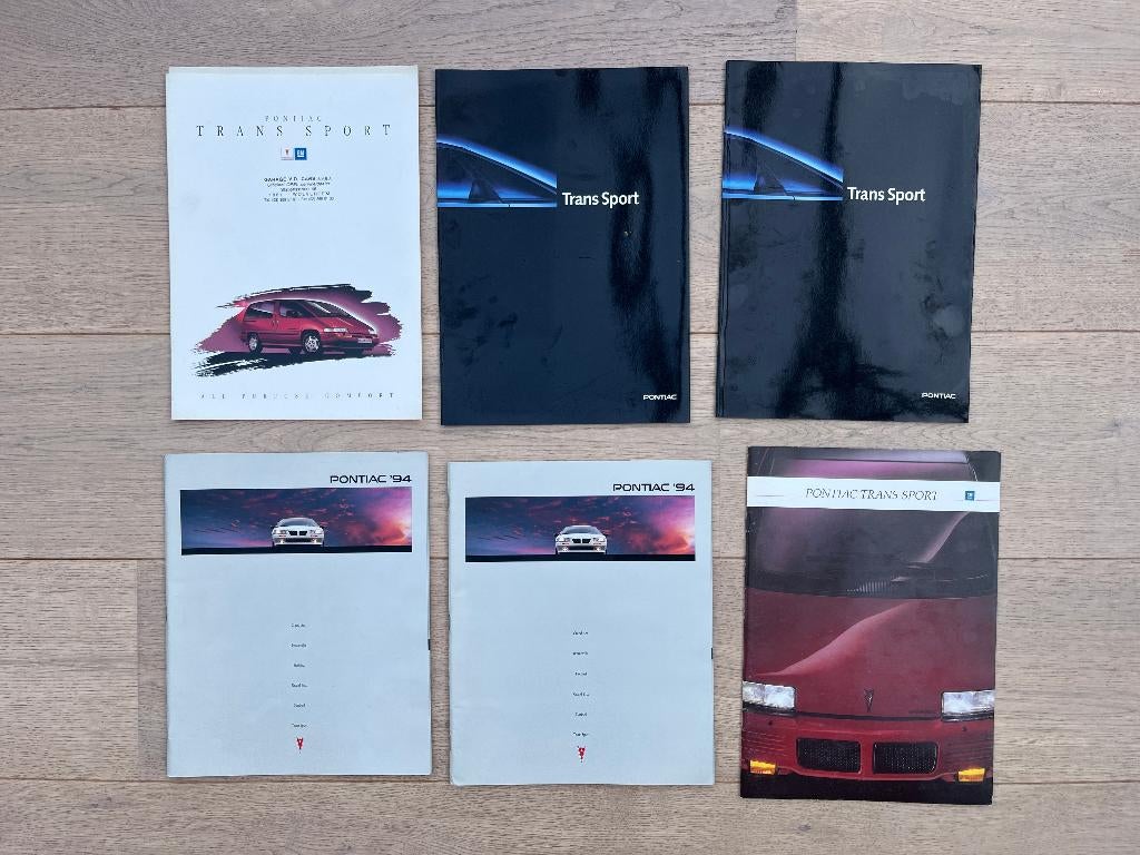 DÉPLIANTS PONTIAC TRANS SPORTS, Enlèvement ou Envoi
