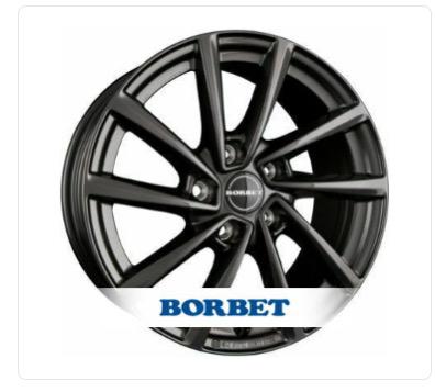 Jantes Borbet neuves, Ophalen, Velg(en)