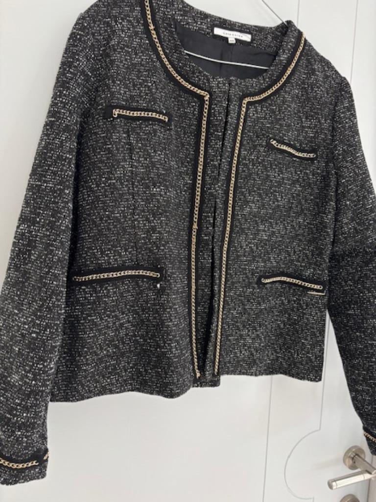 Vest vintage maat 44, Lola & Liza, Zwart, Maat 42/44 (L), Ophalen of Verzenden