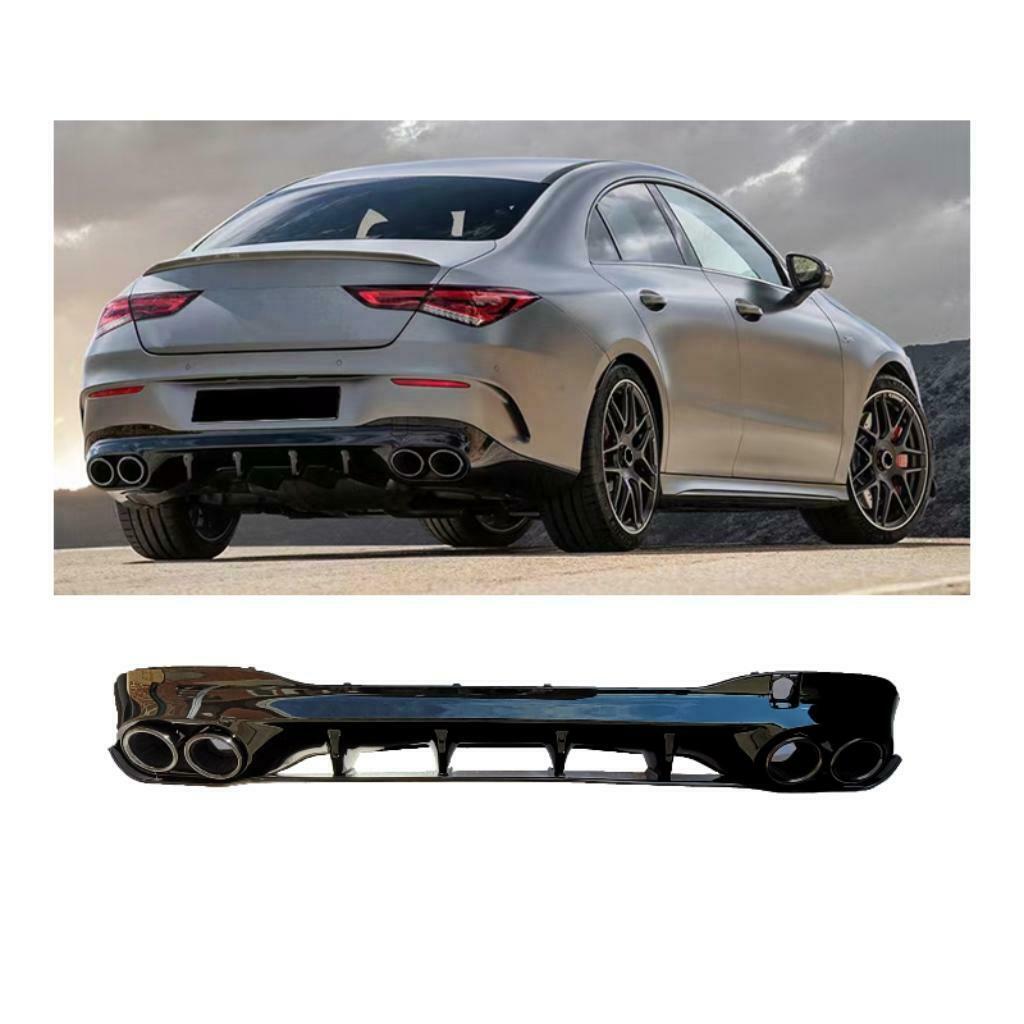 DIFFUSEUR CLA45 AMG LOOK CLA45 AMG MERCEDES CLA W118 X118, Autos : Divers, Tuning & Styling, Enlèvement ou Envoi